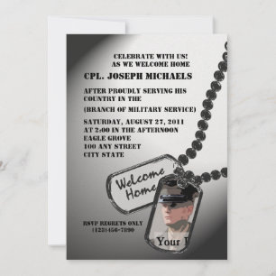 Invitation Accueil / Militaire