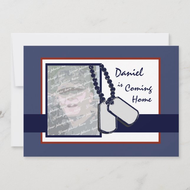 Invitation Accueil militaire (Devant)