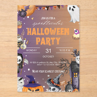 Invitation Acrylique