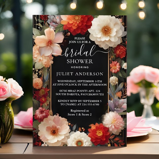 Invitation Acrylique Asie épaisse Fête des mariées coréenne (Créateur téléchargé)