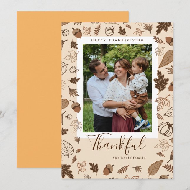 Invitation Action de grâce (Devant / Derrière)