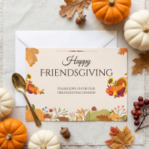 Action de grâce Friendsgiving de la récolte automn