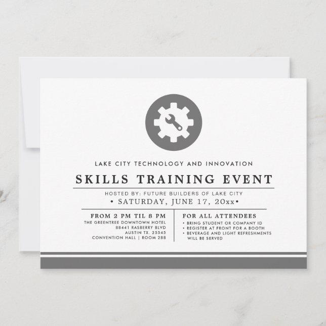 Invitation Administrateur Réseau | Formation Événementielle M (Devant)
