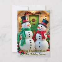 Adorable bonhomme de neige