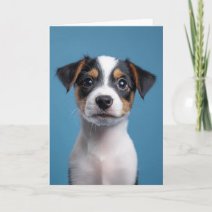 Invitation Adorable Jack Russell Terrier Portrait de chiot