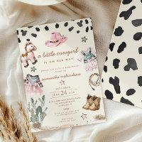 Adorable petite fille est en chemin fille baby sho