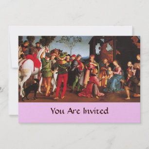 Invitation ADORATION DE LA glace MAGI