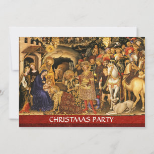 Invitation ADORATION DE MAGI Gentile Da Fabriano, Noël