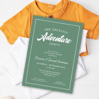 Adventure Await Couples Baby shower Vert