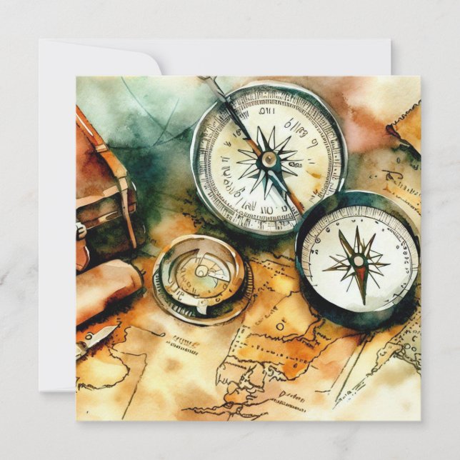 Invitation Adventure Await : Explorers' Edition, Un Baby show (Devant)