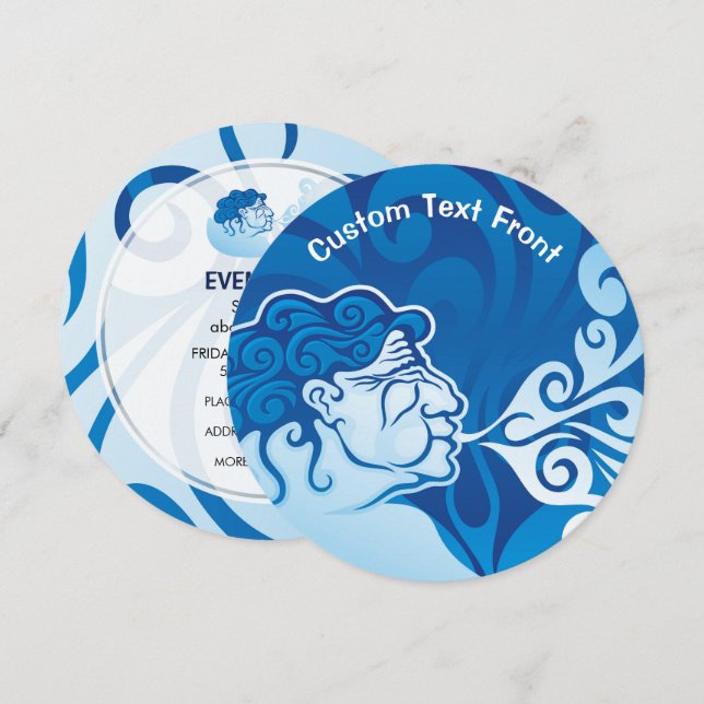 Invitation Aeolus (Devant / Derrière)