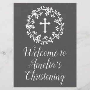 Invitation Affiche de bienvenue de Bébé-souffle