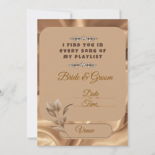 Invitation Affiche de citation romantique - "Je vous trouve d