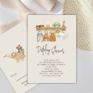Invitation Afficher Boho Nursery Cadeau Balise