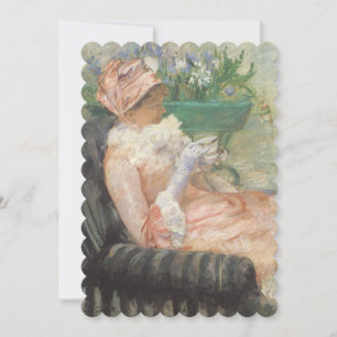 Invitation Afteroon Tea Party Fête des mariées Impressionnism