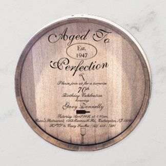 Invitation Âgé à la perfection