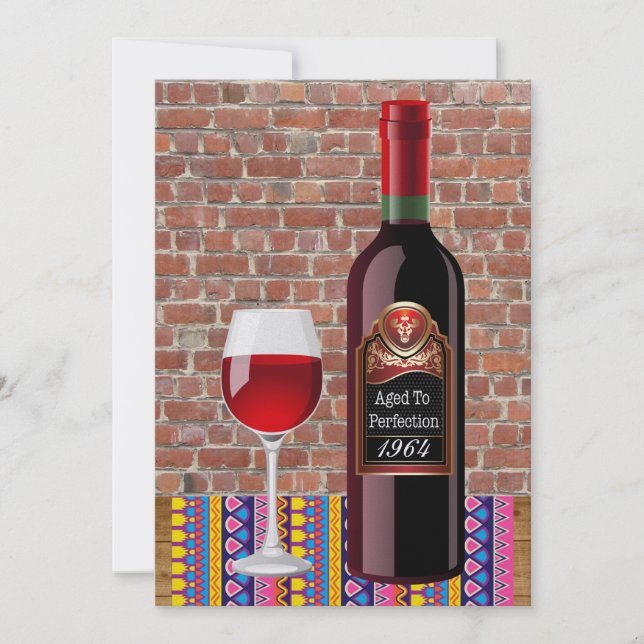 Invitation Âgé à la perfection Anniversaire / Autre invitatio (Devant)