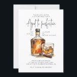 Invitation Âgé à Perfection Whiskey & Cigar Hommes Anniversai<br><div class="desc">Êtes-vous prêt à célébrer un jalon dans la vie d'un vrai amateur de whisky? Ne cherchez pas plus loin que notre "Invitation Anniversaire Masculine Vieilli à Perfection"! Cette invitation soigneusement conçue mêle parfaitement le charme du whisky vintage à la joie d'une fête d'anniversaire, ce qui en fait un choix idéal...</div>