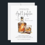 Invitation Âgé à Perfection Whiskey & Cigar Hommes Anniversai<br><div class="desc">Êtes-vous prêt à célébrer un jalon dans la vie d'un vrai amateur de whisky? Ne cherchez pas plus loin que notre "Invitation Anniversaire Masculine Vieilli à Perfection"! Cette invitation soigneusement conçue mêle parfaitement le charme du whisky vintage à la joie d'une fête d'anniversaire, ce qui en fait un choix idéal...</div>