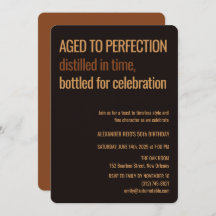 Aged to Perfection | Whisky Birthday