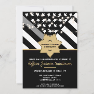 Invitation Agent de correction Silver Line Retraite Party