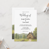 Agritourisme rustique rural monogrammed mariage