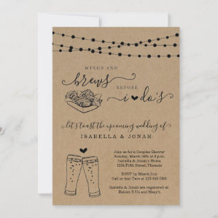 Invitation Ailes et brasses avant la Fête des mariées des cou