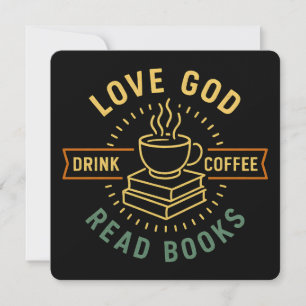 Invitation Aime Dieu Bois du Café Lis des Livres Amoureux Vin