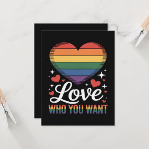 Invitation Aimez qui vous voulez Fierté gay LGBT