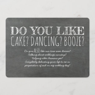 Invitation Aimez-Vous Aussi... Proposition amusante d'une ser