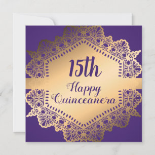Invitation Ajouter un âge Bonne Quinceanera