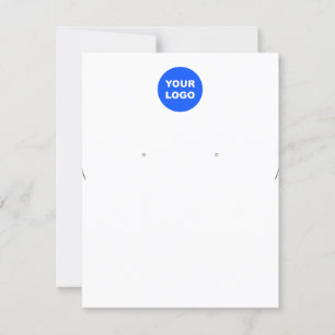 Invitation Ajouter un logo grand collier à oreille écran