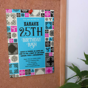 Invitation Ajouter Votre Événement Carrelage Décor Bleu Magen