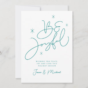 Invitation AJOUTER VOTRE PHOTO Joyeux Noël Sois Joyeux
