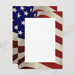 Invitation Ajouter votre propre texte Étoiles Vintages Frappe