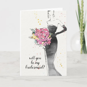 Invitation Ajouter votre texte   Pomme sauvage   Robe de mode