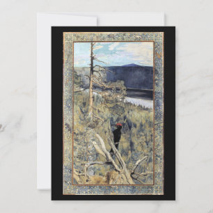 Invitation Akseli Gallen-Kallela - Grand pic noir