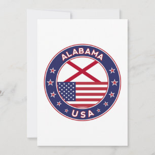 Invitation Alabama, États-Unis, Alabama autocollant
