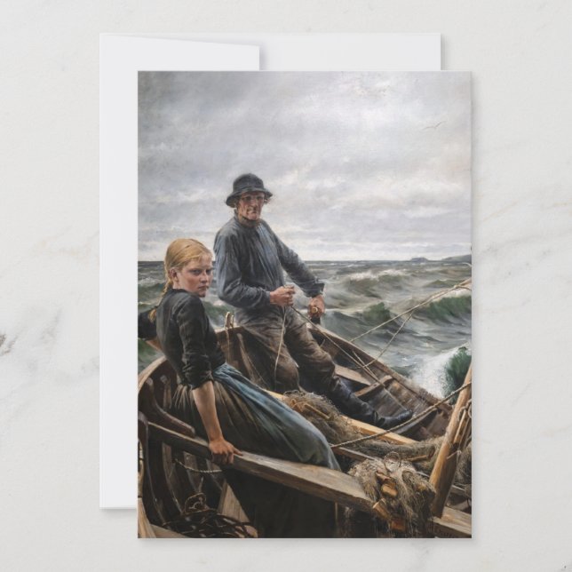 Invitation Albert Edelfeel - En mer (Devant)