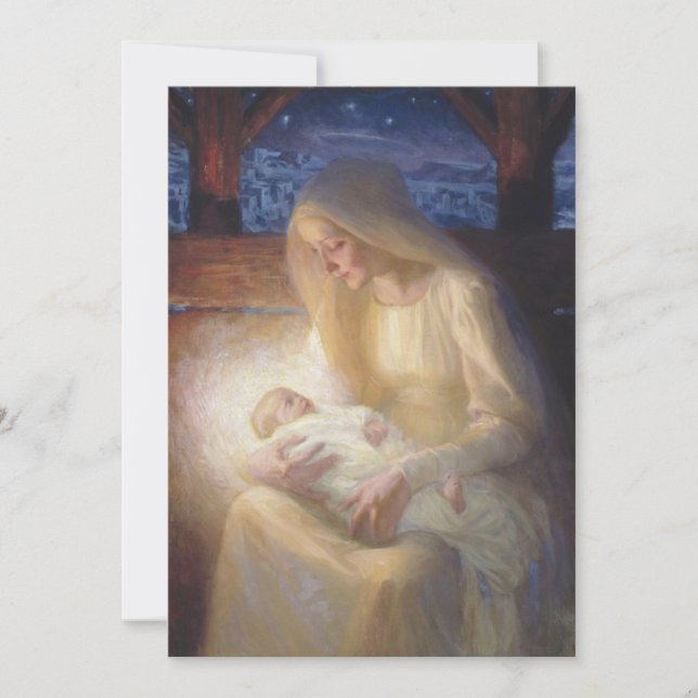 Invitation Albert Edelfelt - Madone (Devant)