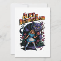 Alice au pays des cauchemars – Dessin animé sombre