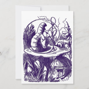 Invitation : Alice au pays des merveilles - Caterp