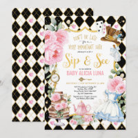 Alice au pays des merveilles Sip & See Tea Party B