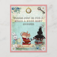 Alice et Cheshire Cat apportent un Baby shower de