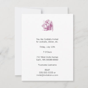 Invitation Alice Tiny Door
