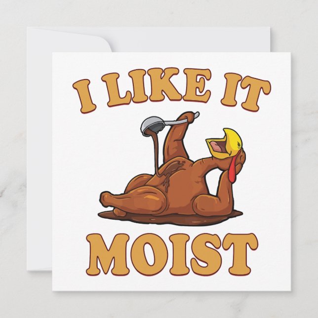 Invitation Aliments drôles de Thanksgiving Famille Groupe Ens (Devant)