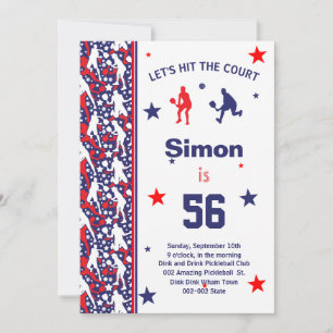 Invitation ⭐ 💪 All American Stars Pickleball B'day + RSVP