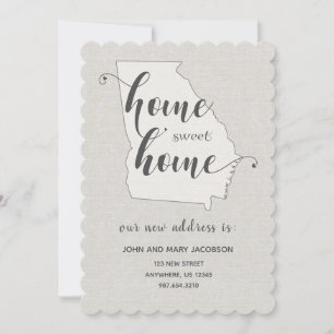 Invitation Aller en Géorgie Nouvelle adresse Accueil Sweet Ho