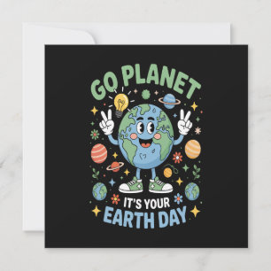 Invitation Allez planète c'est votre jour de la Terre