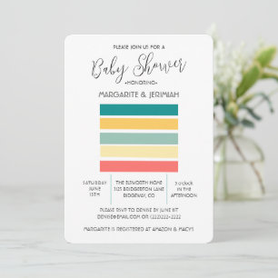 Invitation Allons chercher la plage